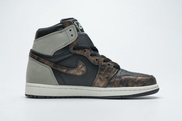 1AB561C25321C LJR Batch Air Jordan 1 Retro High Light Army Rust Shadow Patina 555088-033