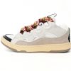 Lanvin Leather Curb White Ivory FM-SKRK11-DRAG-A2000 Lanvin Leather Curb White Ivory FM-SKRK11-DRAG-A2000