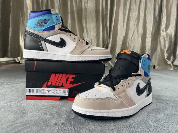 1AB5628017515 LJR Batch Air Jordan 1 High OG Pro White Blue Black DC6515-100