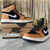 1AB562F523610 LJR Batch Air Jordan 1 High Zoom Air CMFT Black Monarch CT0978-002
