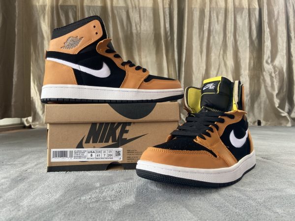 1AB562F523610 LJR Batch Air Jordan 1 High Zoom Air CMFT Black Monarch CT0978-002