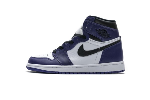 PK God Batch Air Jordan 1 Retro High Court Purple White 555088-500