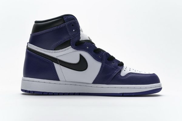 PK God Batch Air Jordan 1 Retro High Court Purple White 555088-500