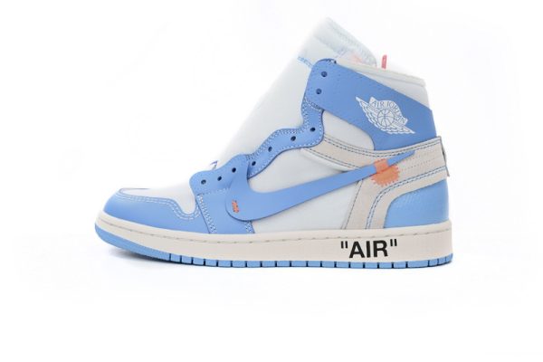 PK God Batch Air Jordan 1 Retro High Off-White University Blue AQ0818-148 PK God Batch Air Jordan 1 Retro High Off-White University Blue AQ0818-148