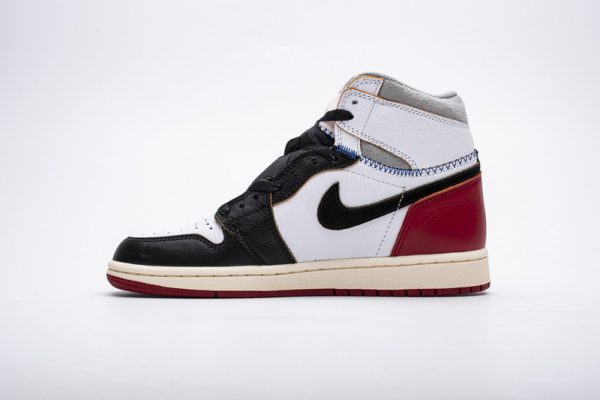 1AB5648E04410 PK God Batch Air Jordan 1 Retro High Union Los Angeles Black Toe BV1300-106