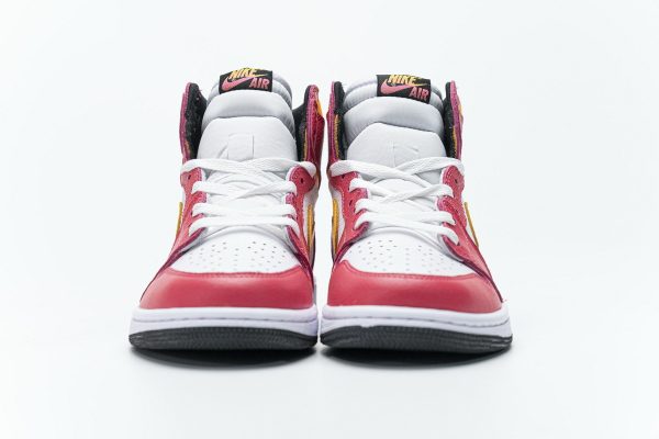LJR Batch Air Jordan 1 Retro High OG Light Fusion Red 555088-603