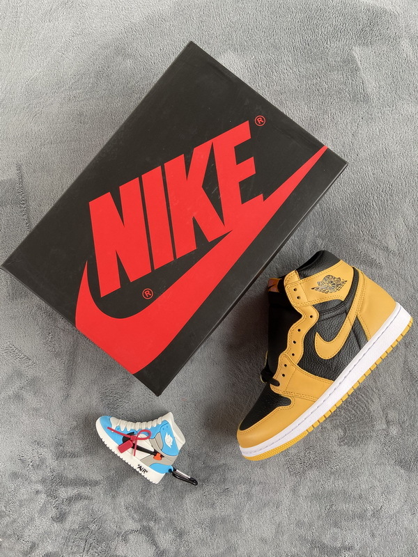 1AB5654A35C1B LJR Batch Air Jordan 1 Retro High Pollen 555088-701