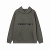 Fear Of God Essentials Pullover Hoodie Applique Logo Green