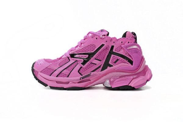 PK God Batch Balenciaga Runner Black Red 677402 W3RB2 5510