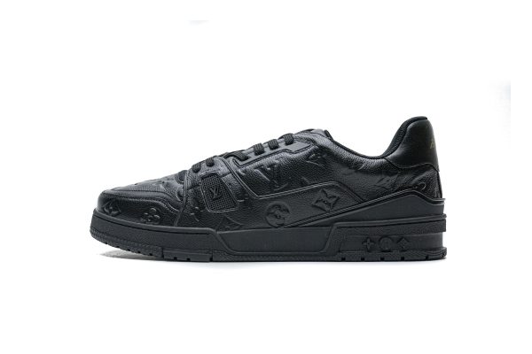 PK God Batch LOUIS VUITTON 20ss Trainer Black