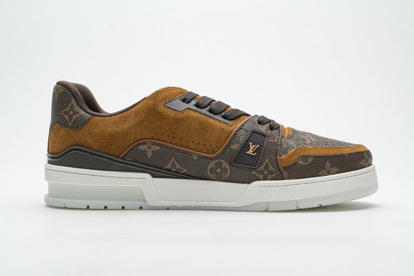 1AB56657C0D17 PK God Batch LOUIS VUITTON 20ss Trainer Brown