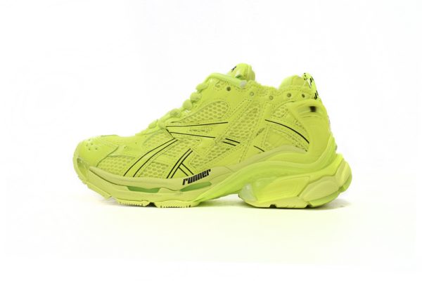 PK God Batch Balenciaga Runner Fluorescent Green 677402 W3RB4 7510