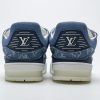 1AB566ADCBC12 PK God Batch LOUIS VUITTON 20ss Trainer Blue Denim