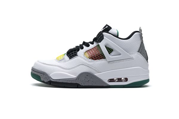 PK God Batch Air Jordan 4 Retro Lucid Green Rasta (W) AQ9129-100