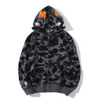 BAPE Color Camo Shark Zip Hoodie Black 4580793319054