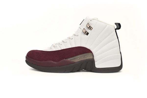 PK God Batch Air Jordan 12 white wine red D76989-100