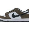 1AB56D52B3C12 PK God Batch Nike SB Dunk Low White Black Trail End Brown 304292-102