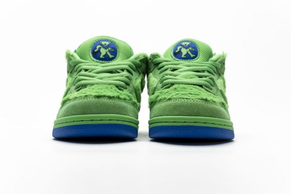 1AB56E5161B14 PK God Batch Nike SB Dunk Low Grateful Dead Bears Green CJ5378-300