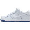 LJR Batch Nike SB Dunk Low Premium White Game Royal CJ6884-100