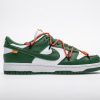 1AB56EEE69516 PK God Batch Nike Dunk Low Off-White Pine Green CT0856-100