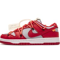 LJR Batch Nike Dunk Low Off-White University Red CT0856-600