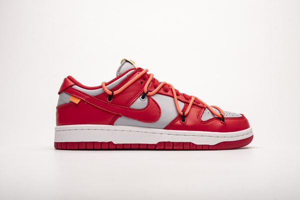 1AB56F2368A14 LJR Batch Nike Dunk Low Off-White University Red CT0856-600