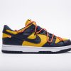 1AB56F5BD5217 LJR Batch Nike Dunk Low Off-White University Gold Midnight Navy CT0856-700