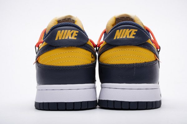 1AB56F5EBEA12 LJR Batch Nike Dunk Low Off-White University Gold Midnight Navy CT0856-700