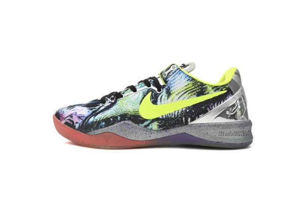 Nike Kobe 8 System Prelude Multi-Color/Volt-Chrome 639655-900 Nike Kobe 8 System Prelude Multi-Color/Volt-Chrome 639655-900