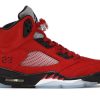 PK God Batch Air Jordan 5 Retro Raging Bull Red (2021) DD0587-600
