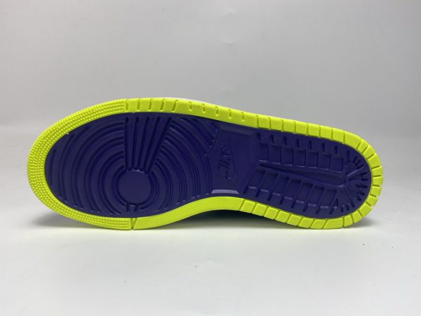 1AB5798277118 LJR Batch Air Jordan 1 High Zoom Air CMFT Black Court Purple Lemon Venom (W) CT0979-001