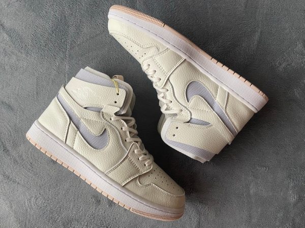 1AB579C31F31E LJR Batch Air Jordan 1 High Zoom Air CMFT Pearl White (W) CT0979-107