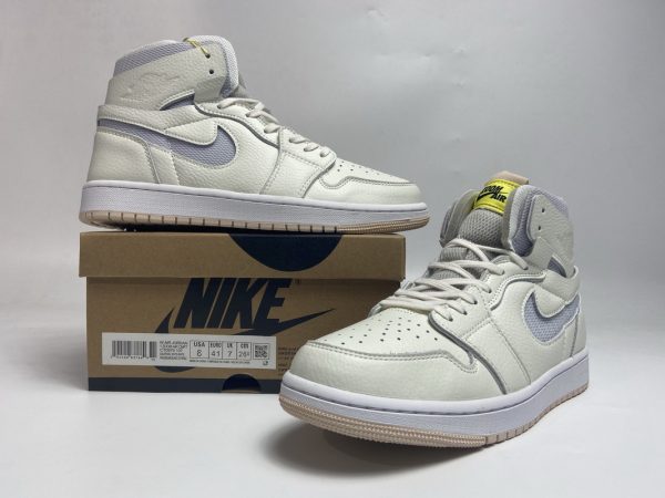 1AB579C5E7319 LJR Batch Air Jordan 1 High Zoom Air CMFT Pearl White (W) CT0979-107