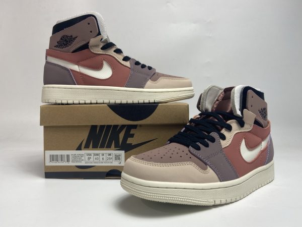 1AB57A5F3B717 LJR Batch Air Jordan 1 High Zoom Air CMFT Canyon Rust (W) CT0979-602