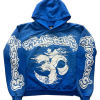 Hellstar Studios Blue Yoga Hoodie Hellstar Studios Blue Yoga Hoodie