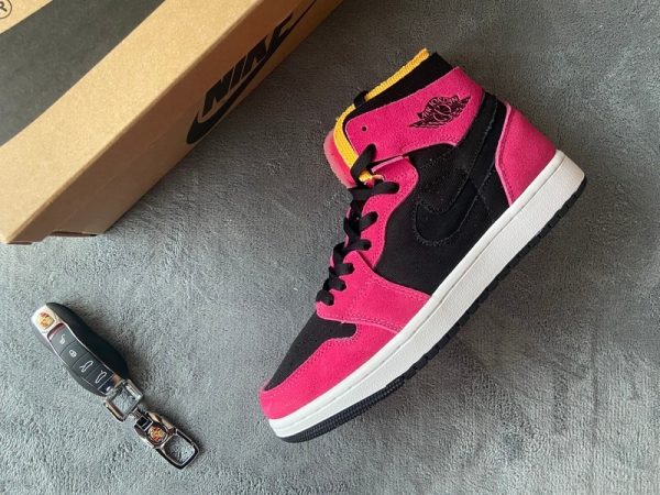 1AB57B7E45D14 LJR Batch Air Jordan 1 High Zoom Air CMFT Hyper Pink CT0978-601