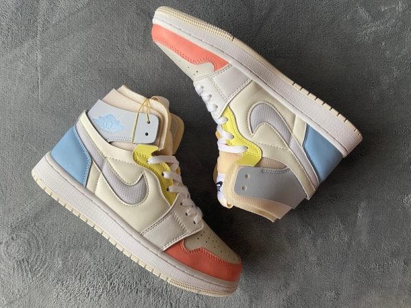 LJR Batch Air Jordan 1 High Zoom CMFT To My First Coach DJ6910-100