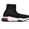 1AB57F99C7617 Balenciaga Speed Trainer Black Purple-3
