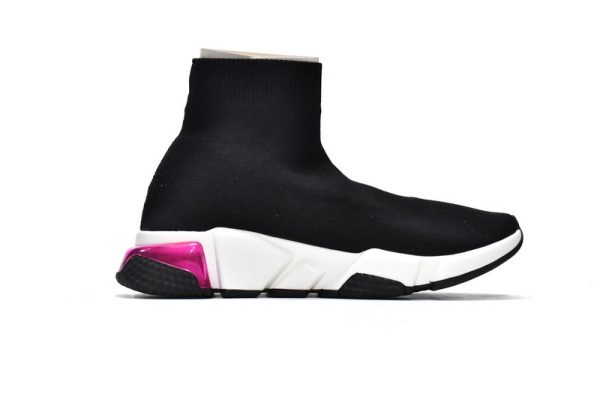 1AB57F99C7617 Balenciaga Speed Trainer Black Purple-3