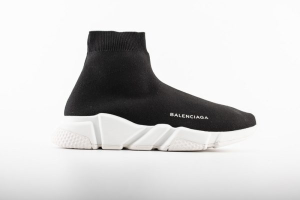 1AB57FDF4A712 Balenciaga Speed Runner Black white