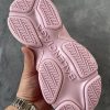 1AB583BD0C511 StreetGxd Balenciaga Triple S Letter Pink 524039 W2FA1 5090