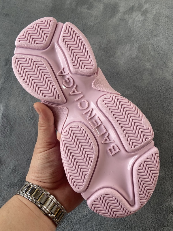 1AB583BD0C511 StreetGxd Balenciaga Triple S Letter Pink 524039 W2FA1 5090