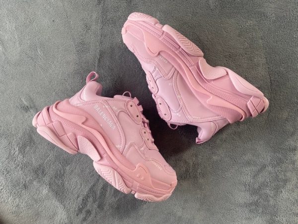 1AB583BEB6F1B StreetGxd Balenciaga Triple S Letter Pink 524039 W2FA1 5090