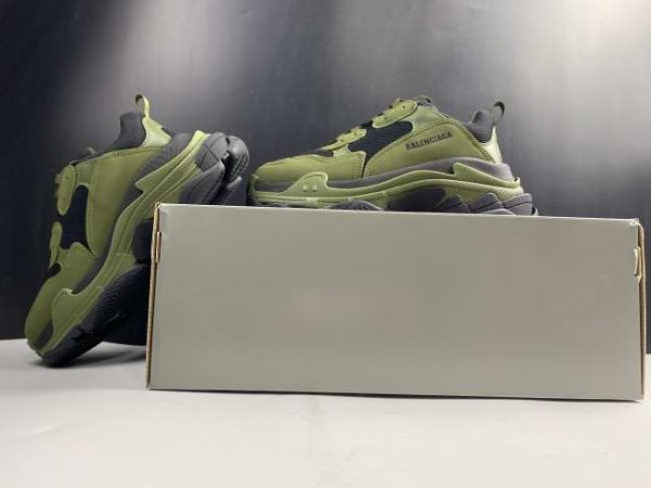 1AB5842ACB71B StreetGxd Balenciaga Triple S Army Green 536737 W2FW1 1978