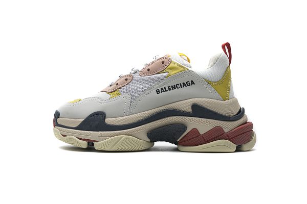 StreetGxd Balenciaga Triple S Black Yellow Pink 490672 W09O5 9035 StreetGxd Balenciaga Triple S Black Yellow Pink 490672 W09O5 9035