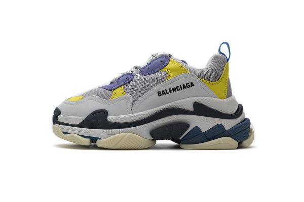StreetGxd Balenciaga Triple S Black Grey Blue 541624 W06E2 7282