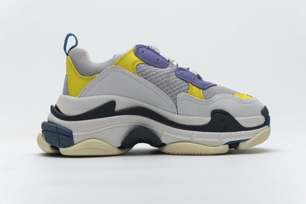 StreetGxd Balenciaga Triple S Black Grey Blue 541624 W06E2 7282