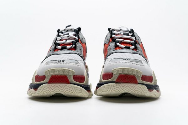 StreetGxd Balenciaga Triple S Red White Dark Grey 541624 W06E2 1863