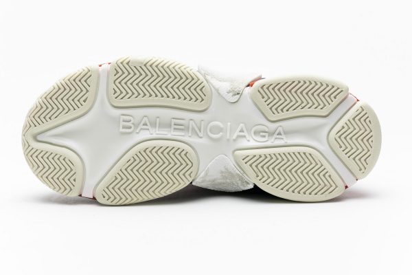 StreetGxd Balenciaga Triple S Red White Dark Grey 541624 W06E2 1863