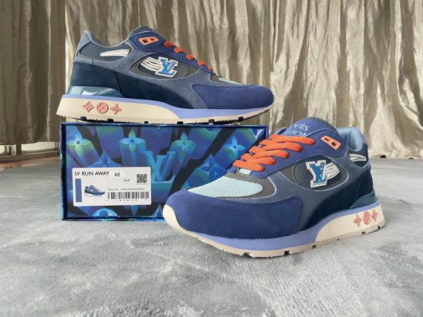 1AB589A147A1C Pkstockx LOUIS VUITTON Run Away Sea Blue